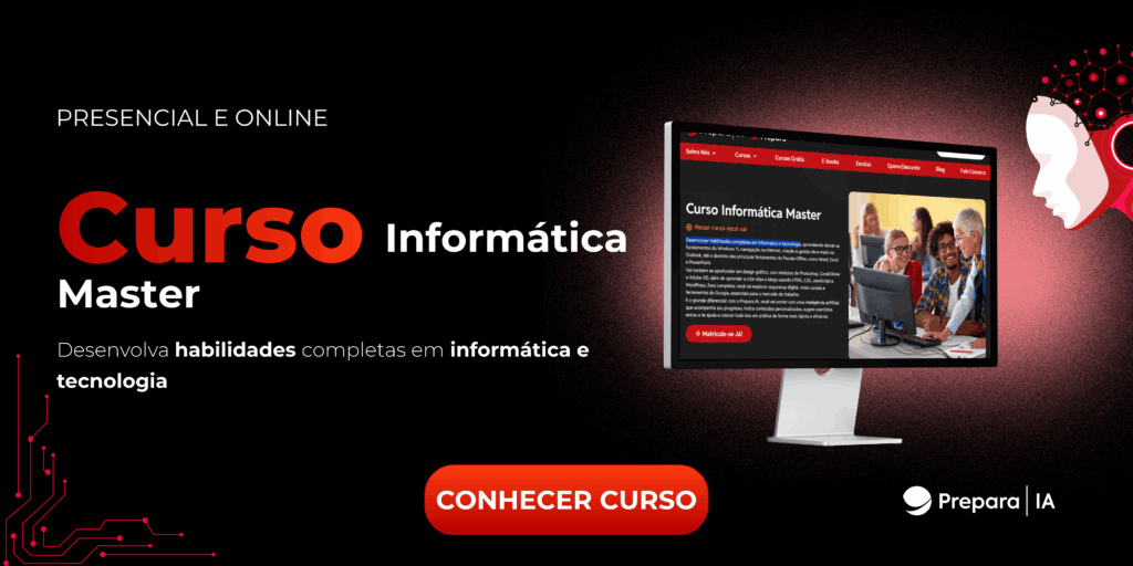 Técnico de informática desenvolvendo habilidades em informática e tecnologia